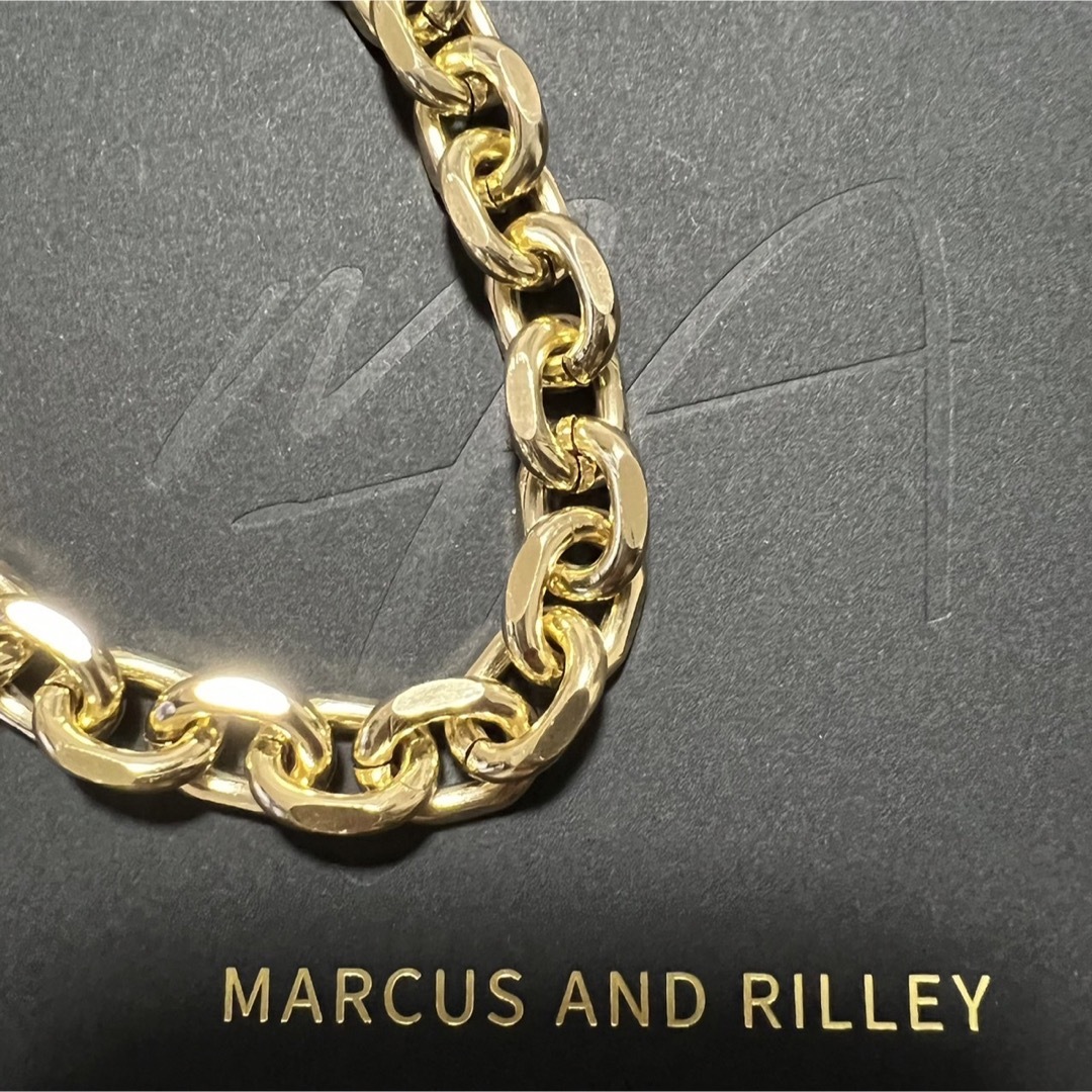 MARCUS AND RILLEY ネックレス　azuki チェーン メンズのアクセサリー(ネックレス)の商品写真