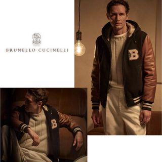 ブルネロクチネリ(BRUNELLO CUCINELLI)のM14★未使用★23-24AW★極上フードつきブルゾン ブルネロクチネリ(ブルゾン)