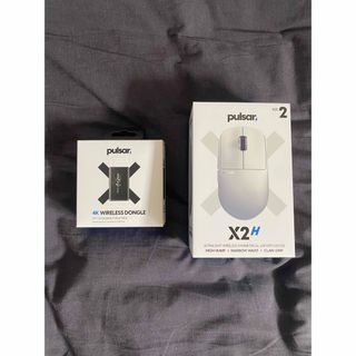 パルサー(PULSAR)のPulsar X2H White 4k Wireless Dongle 付き(PC周辺機器)