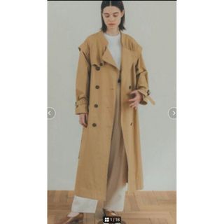 クラネ(CLANE)のクラネ★2WAY SQUARE SLEEVE TRENCH COAT トレンチ(トレンチコート)