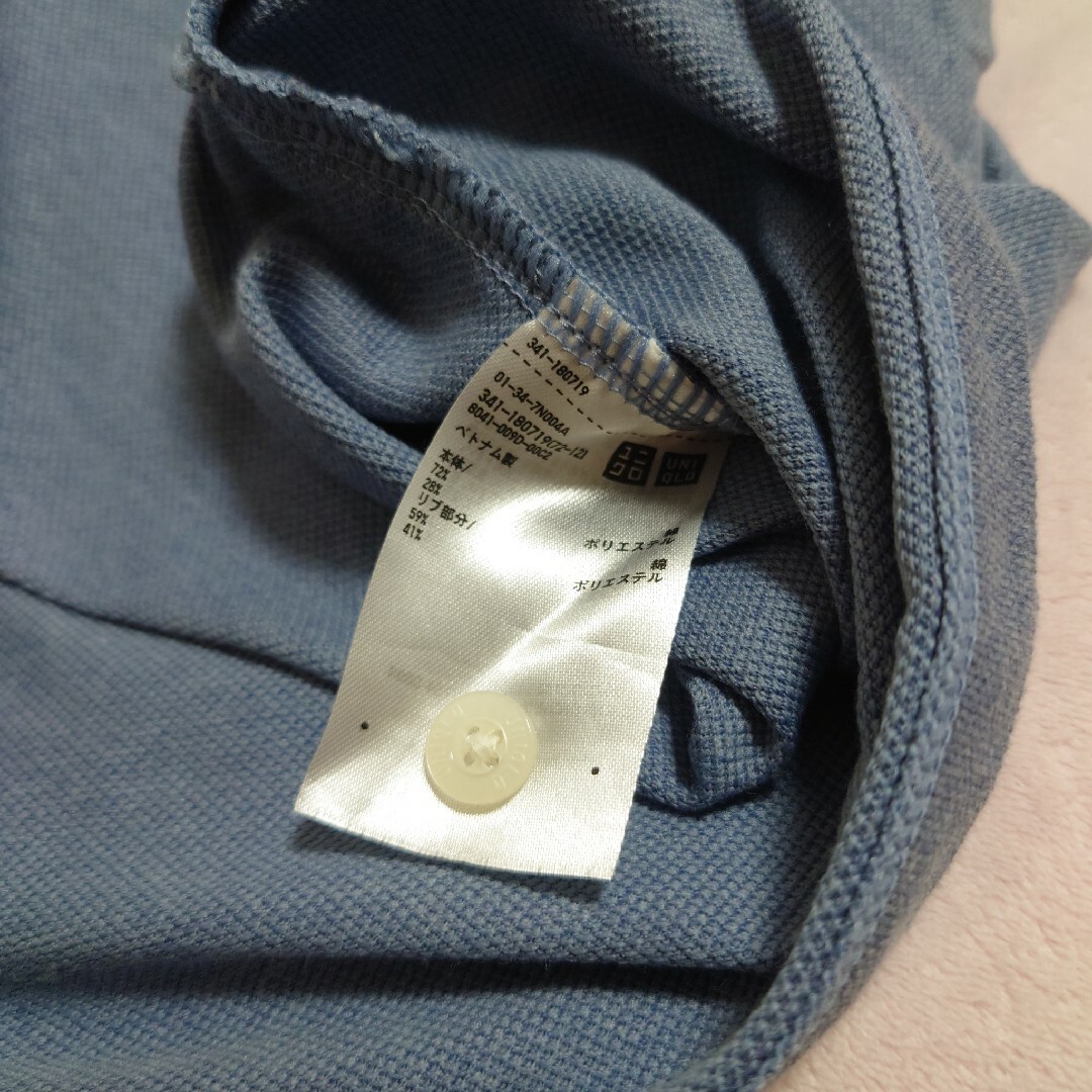 UNIQLO(ユニクロ)のUNIQLO ポロシャツ 半袖 Ｌ メンズのトップス(ポロシャツ)の商品写真