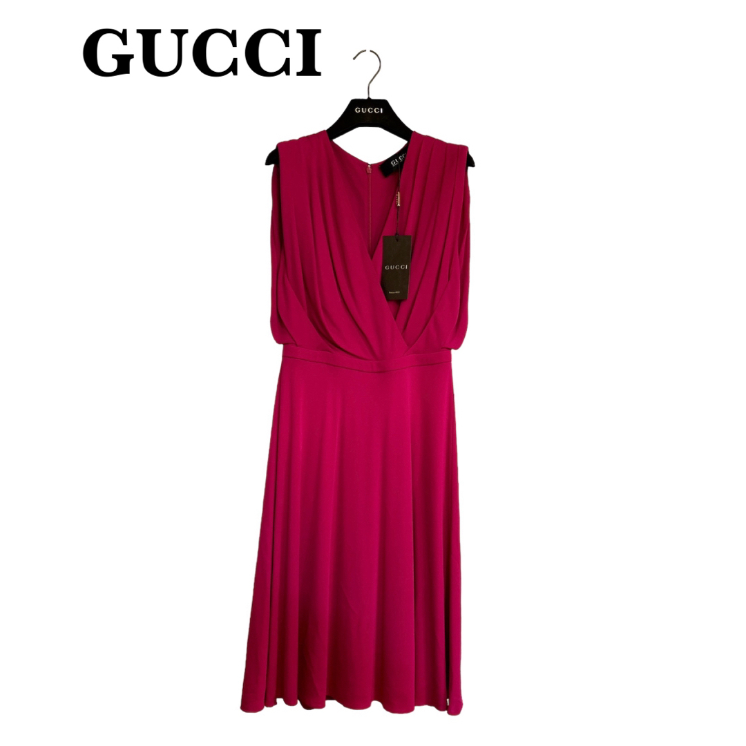 新品未使用❗️ 高級❗️GUCCI グッチ ワンピース ドレス レディースのフォーマル/ドレス(ロングドレス)の商品写真
