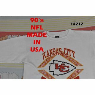 NFL 90’ｓ スウェット 14212c USA製 ビンテージ 80 70(スウェット)