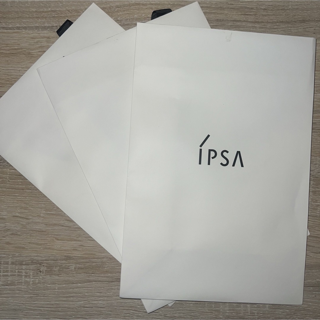 IPSA(イプサ)のIPSA ショッパー 3枚 レディースのバッグ(ショップ袋)の商品写真