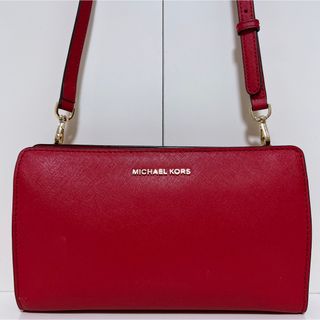 マイケルコース(Michael Kors)の超美品☆送料無料☆MICHAEL KORSマイケルコースレザーショルダーバッグ☆(ショルダーバッグ)