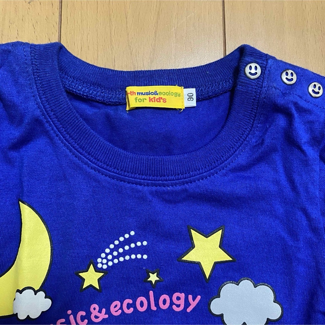 earth music & ecology(アースミュージックアンドエコロジー)のearth music＆ecology ☆ ベビー　半袖Tシャツ　五分袖　90㎝ キッズ/ベビー/マタニティのキッズ服男の子用(90cm~)(Tシャツ/カットソー)の商品写真