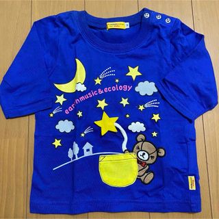 earth music & ecology - earth music＆ecology ☆ ベビー　半袖Tシャツ　五分袖　90㎝