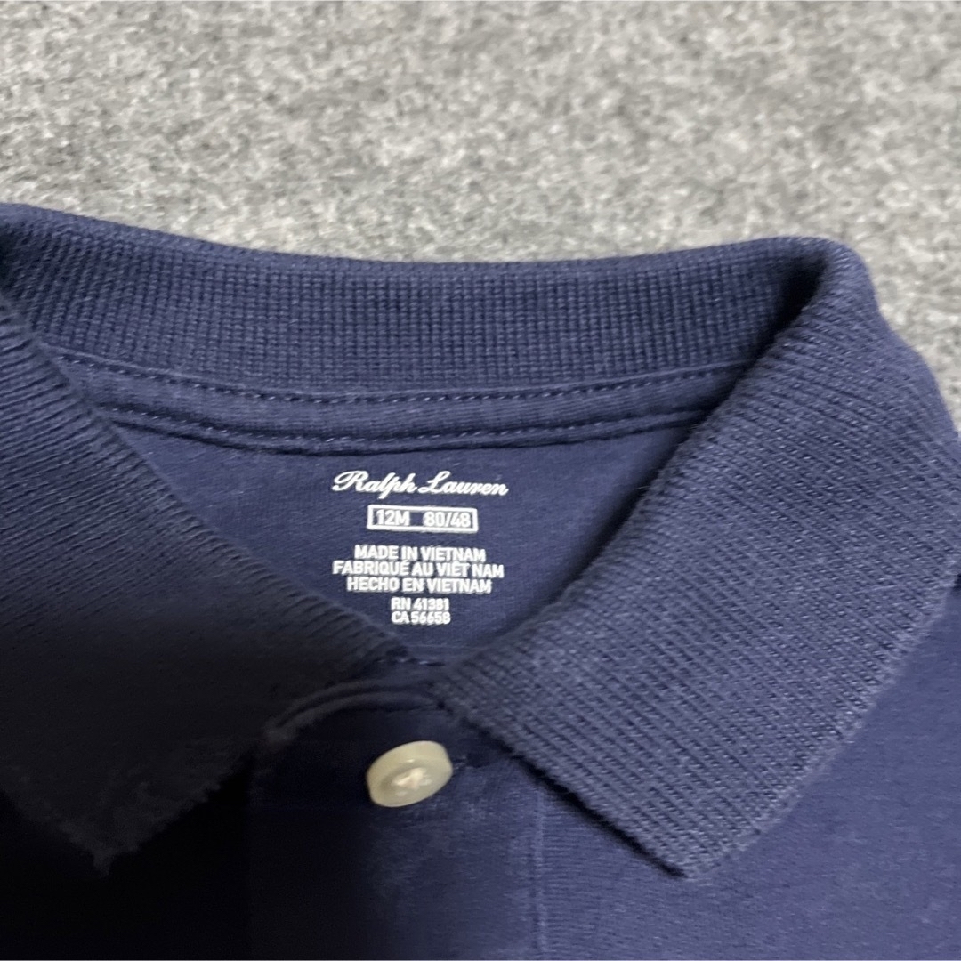 Ralph Lauren(ラルフローレン)のラルフローレン　ベビー服　上下セット　80cm キッズ/ベビー/マタニティのベビー服(~85cm)(Ｔシャツ)の商品写真