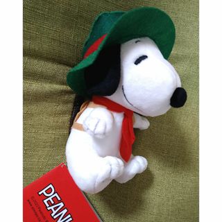 スヌーピー(SNOOPY)のスヌーピー　ビーグルスカウト　ぬいぐるみ　新品未使用　タグ付き(キャラクターグッズ)