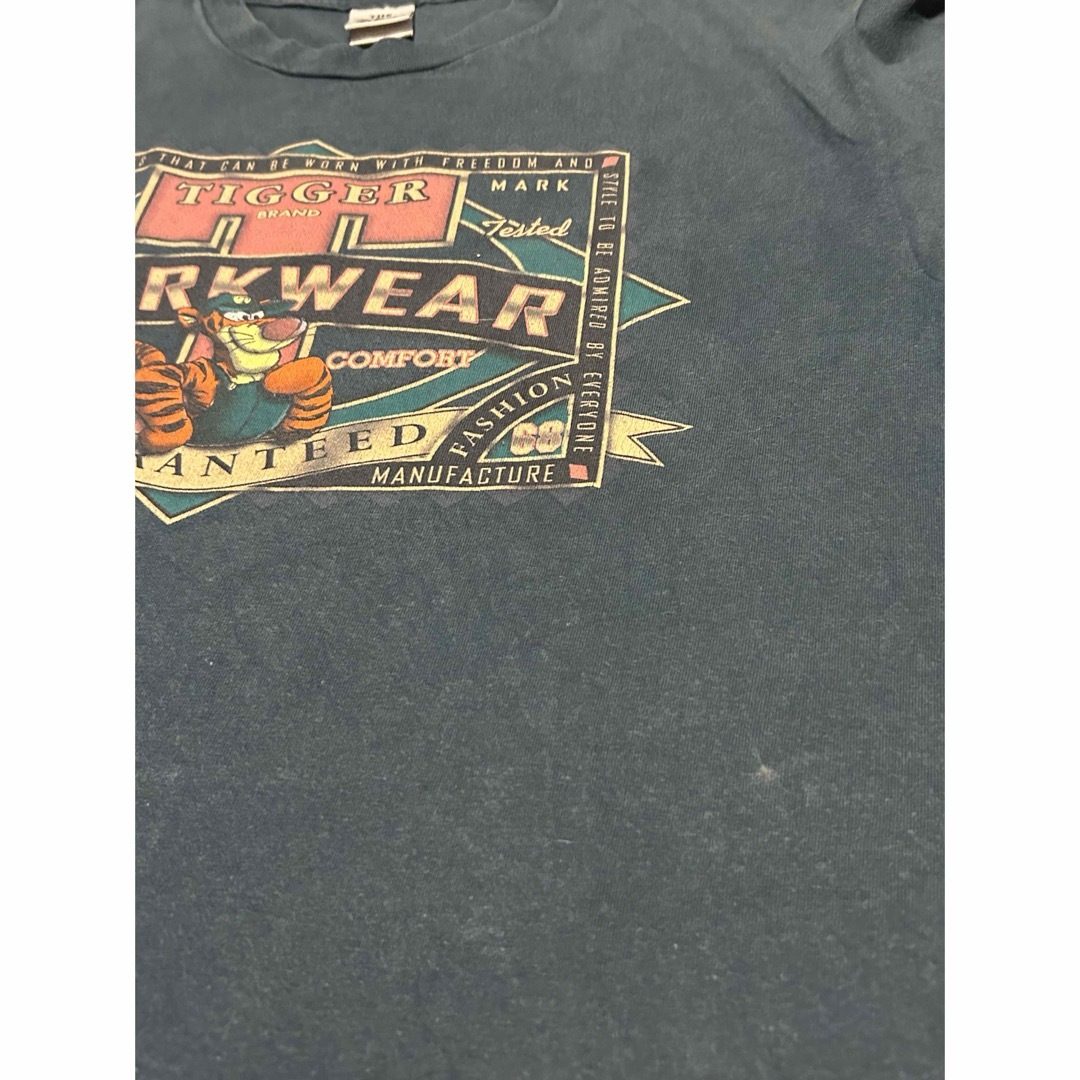 90s Disney USA製 Tigger Workwear  Tシャツ メンズのトップス(Tシャツ/カットソー(半袖/袖なし))の商品写真