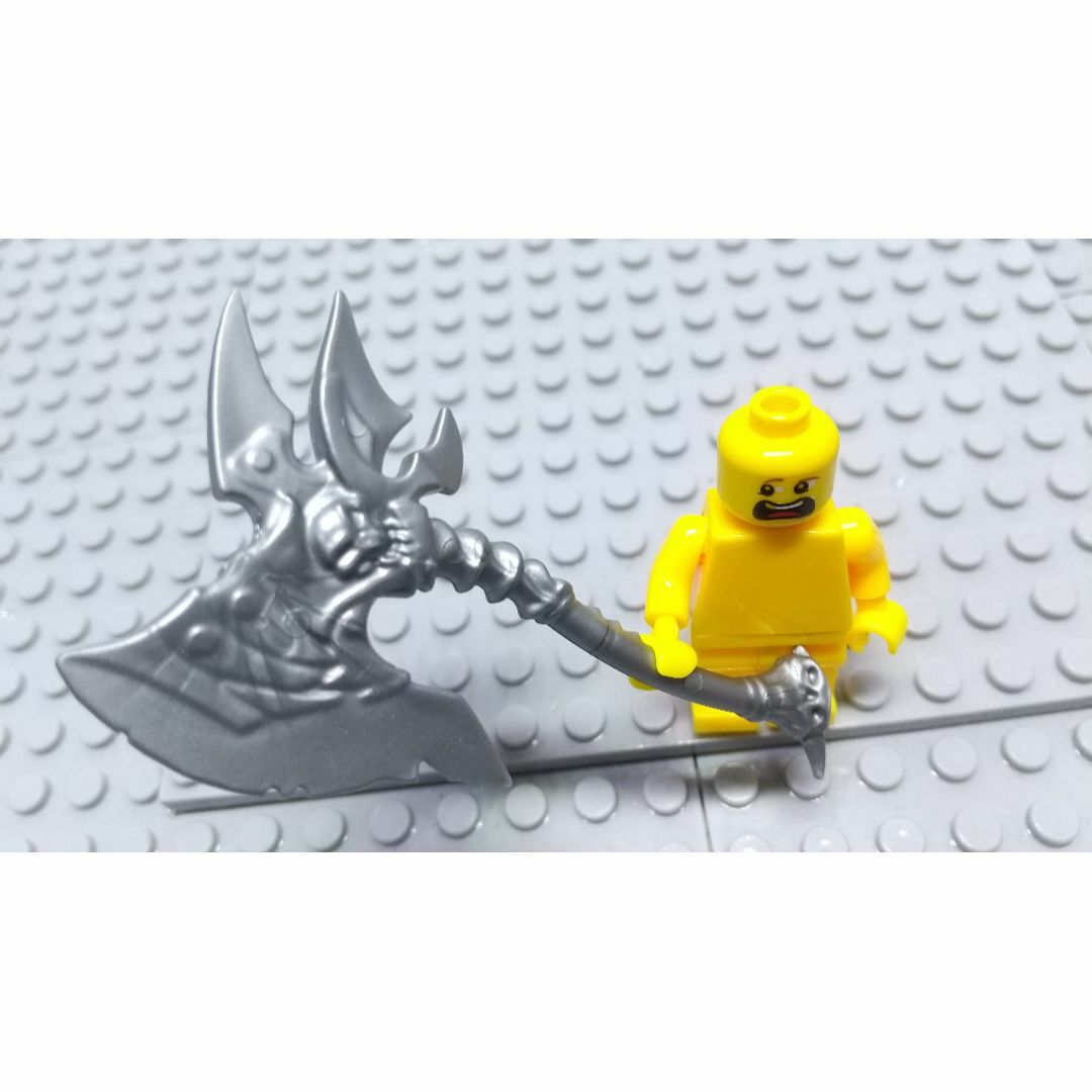 大斧 グレー LEGO互換 レゴ武器 スラーンド ドーザーアクス 大斧 グレー LEGO互換 レゴ武器 スラーンド ドーザーアクス