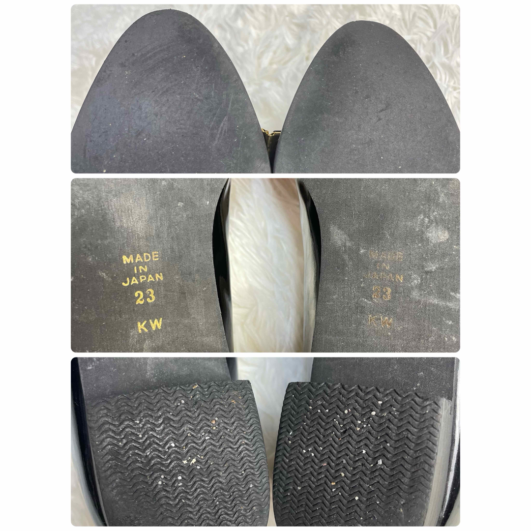 DIANA(ダイアナ)のDIANA ダイアナ 平リボン オペラシューズ 23.0cm ブラック レディースの靴/シューズ(ハイヒール/パンプス)の商品写真