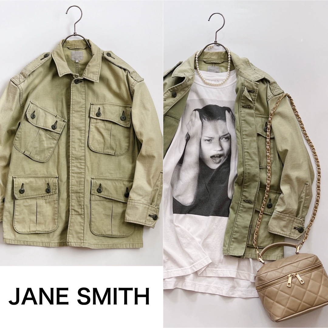 JANE SMITH(ジェーンスミス)のJANE SMITH ジェーンスミス M65 ミリタリー フィールドジャケット レディースのジャケット/アウター(ミリタリージャケット)の商品写真