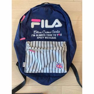 FILA - FILA × Blue Cross Girls リュック キッズ女子