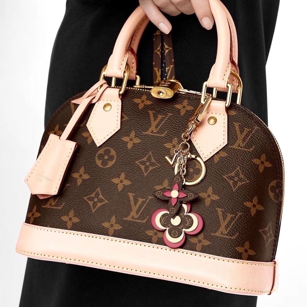 LOUIS VUITTON(ルイヴィトン)の【美品】ルイヴィトン バッグチャーム キーホルダー レディースのファッション小物(キーホルダー)の商品写真