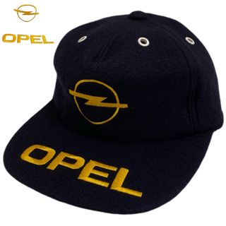 ヴィンテージ(VINTAGE)のVINTAGE ヴィンテージ OPEL オペル 刺繍 CAP キャップ ネイビー(キャップ)