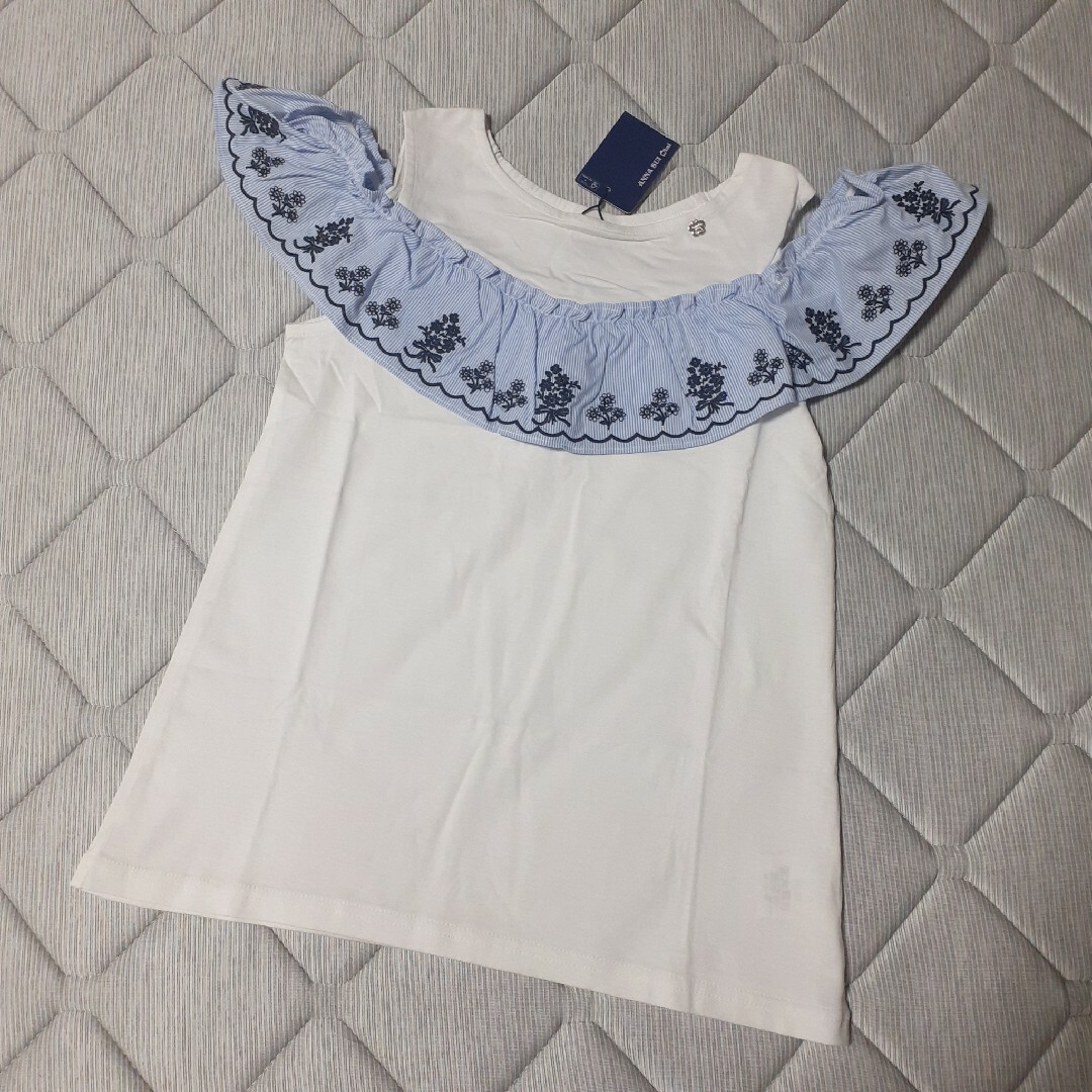 ANNA SUI mini(アナスイミニ)の【新品.】　アナスイミニ　Tシャツ　スカラ キッズ/ベビー/マタニティのキッズ服女の子用(90cm~)(Tシャツ/カットソー)の商品写真