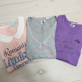 リンジィ(Lindsay)のクラウンバンビ❤️トップス3点セット  160㎝(Tシャツ/カットソー)