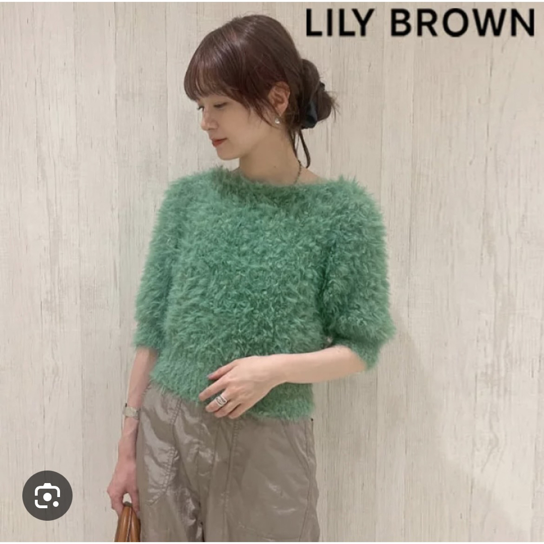 Lily Brown(リリーブラウン)の新品タグ付き LILY BROWNトップス レディースのトップス(カットソー(長袖/七分))の商品写真