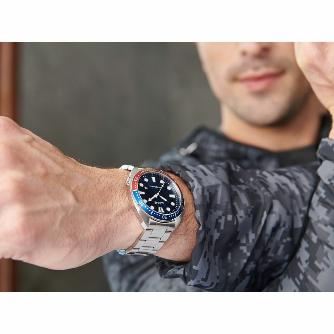 SEIKO(セイコー)のSEIKO LORUS RH925LX9 セイコー ローラス クロノグラフ 時計 メンズの時計(腕時計(アナログ))の商品写真
