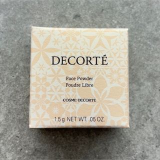 コスメデコルテ(COSME DECORTE)の【新品】コスメデコルテ  フェイスパウダー 00  1.5g(フェイスパウダー)