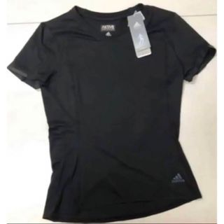 アディダス(adidas)の【未使用タグ付】adidas トレーニングTシャツ レディース(Tシャツ(半袖/袖なし))