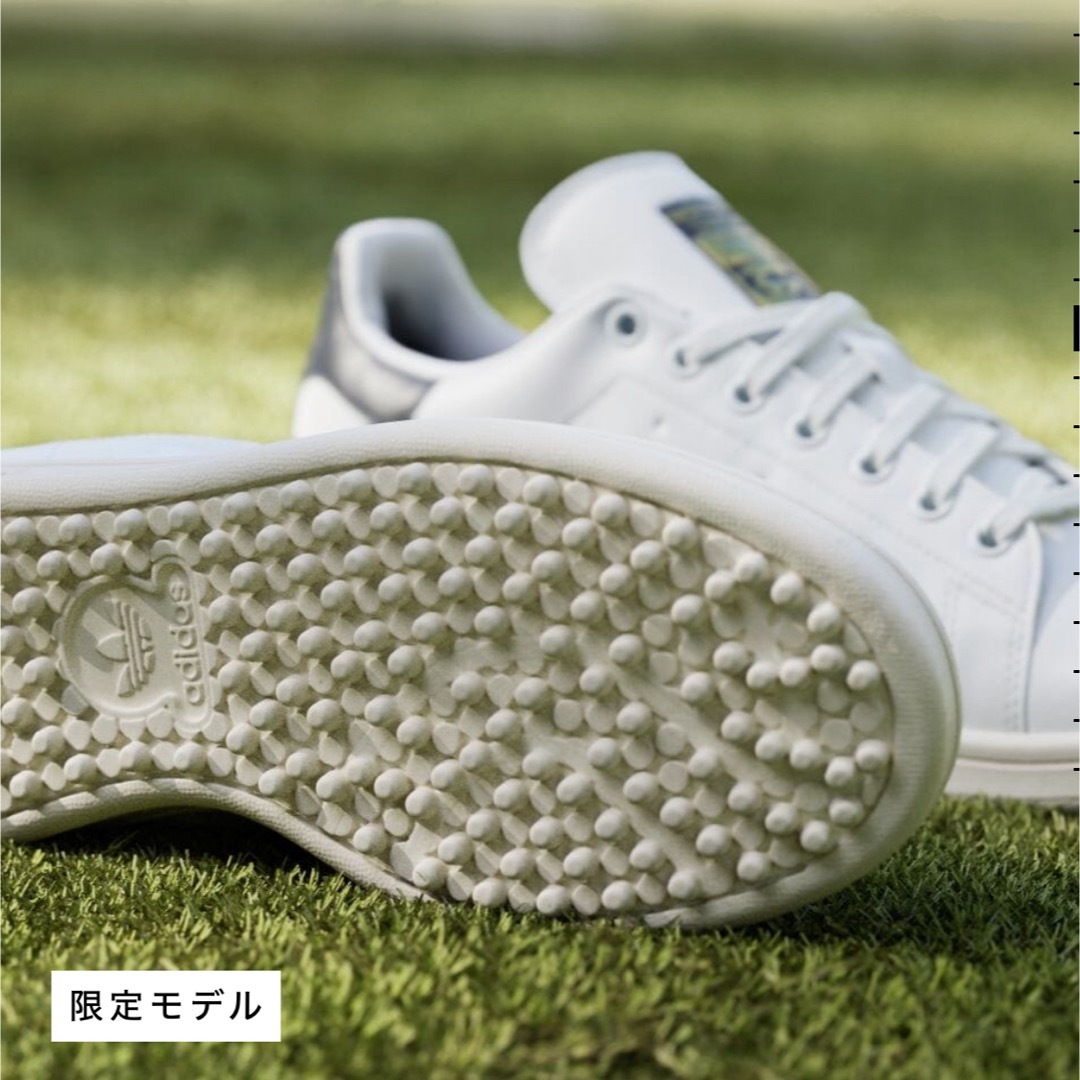 STANSMITH（adidas）(スタンスミス)の【新品/未試着】アディダス スタンスミスゴルフ 27.5 送料込み スポーツ/アウトドアのゴルフ(シューズ)の商品写真