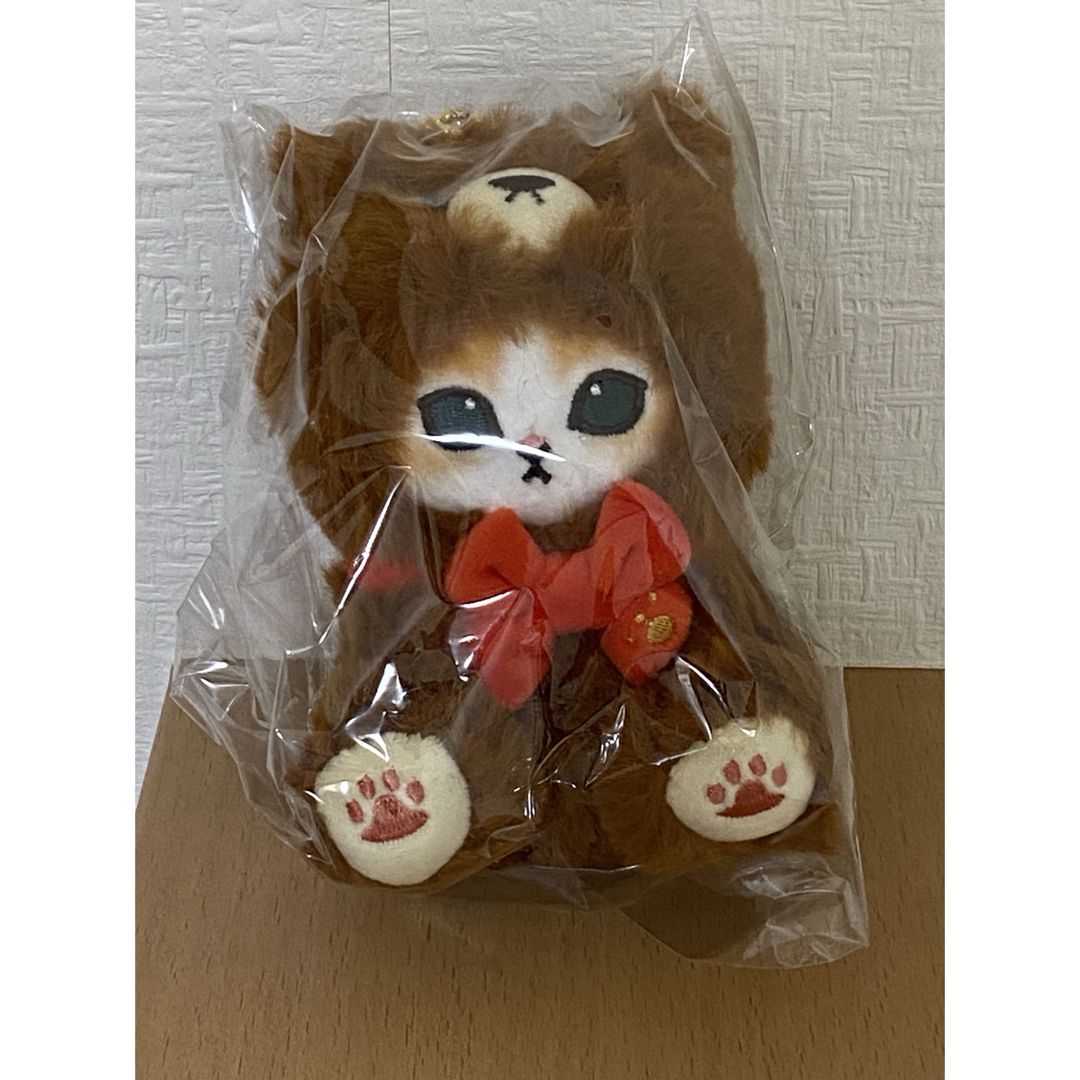 mofusand - mofusand展 テディベア にゃんマスコット ブラウンの mofusand - mofusand展 テディベア にゃんマスコット ブラウンの