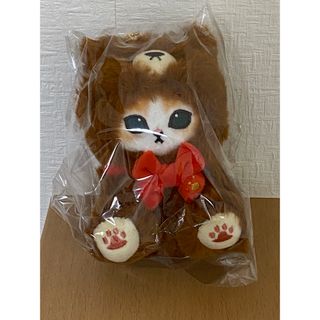 モフサンド(mofusand)のmofusand展　テディベア にゃんマスコット　ブラウン(キャラクターグッズ)