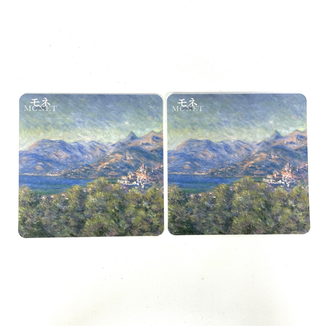 MONET モネ コースター 上野 美術館 割引券 印象派 クロードモネ 景色 エンタメ/ホビーのコレクション(印刷物)の商品写真