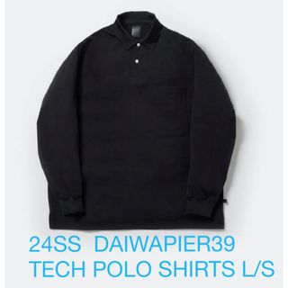 ダイワ(DAIWA)の黒 M  DAIWAPIER39 24SS TECH POLO SHIRTS(ポロシャツ)