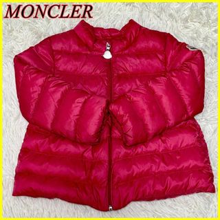 MONCLER - 【美品】モンクレール ダウンジャケット ベイビー ピンク ワッペン 80㎝位