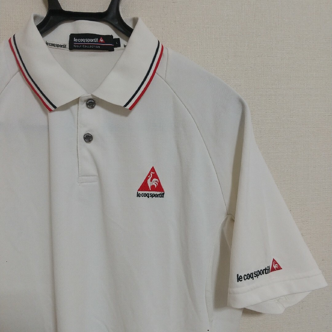 le coq sportif(ルコックスポルティフ)のle coq sportif ルコックスポルティフ 半袖ポロシャツ L メンズのトップス(ポロシャツ)の商品写真