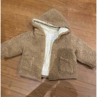 ザラキッズ(ZARA KIDS)のZARA baby モコモココート　68センチ(ジャケット/コート)