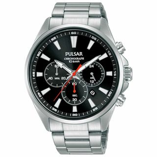 パルサー(PULSAR)のSEIKO PULSAR PT3A39X1 セイコー パルサー ブラック 腕時計(腕時計(アナログ))