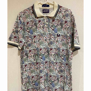 フレッドペリー(FRED PERRY)のフレッドペリー　ポロシャツ　FRADPERRY ペイズリー柄　サイズ40(ポロシャツ)