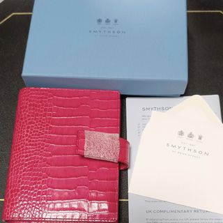 スマイソン(Smythson)の新品同様　SMYTHSON　スマイソン　システム手帳　ミニ6(その他)