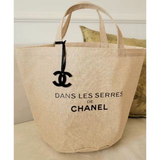 シャネル(CHANEL)の【新品未使用】Chanelシャネルノベルティ リネン 麻 トートバック(トートバッグ)