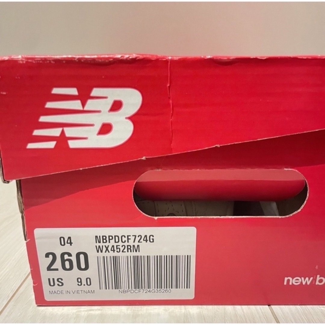 New Balance(ニューバランス)の【新品未使用】New Balance ニューバランス WX452RM 26cm メンズの靴/シューズ(スニーカー)の商品写真