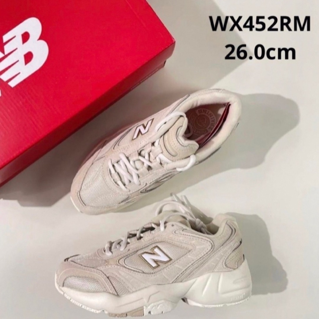 New Balance(ニューバランス)の【新品未使用】New Balance ニューバランス WX452RM 26cm メンズの靴/シューズ(スニーカー)の商品写真