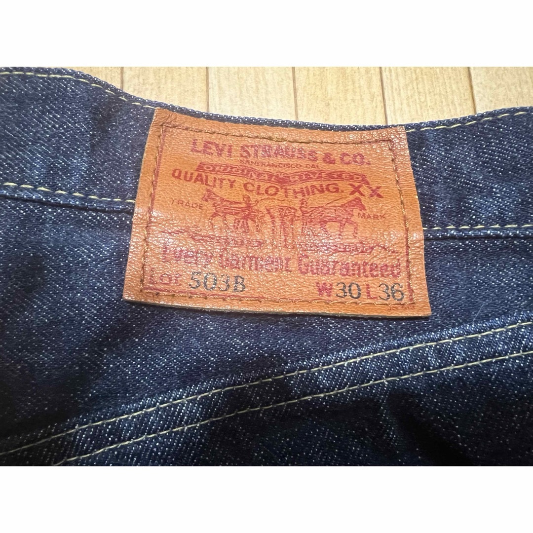 Levi's(リーバイス)の97年 日本製リーバイス503BXX ヴィンテージ復刻版 W30 濃紺 メンズのパンツ(デニム/ジーンズ)の商品写真