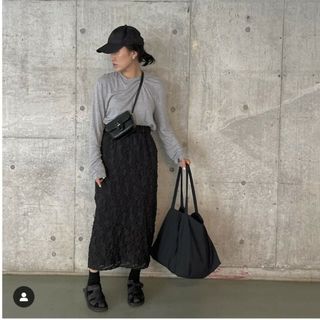 ジャーナルスタンダード(JOURNAL STANDARD)の【AYA KANEKO×JOURNALSTANDARD】ジャガードスカート 38(ひざ丈スカート)