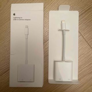 アップル(Apple)のApple Japan(同) Lightning-USB 3カメラアダプタ(その他)