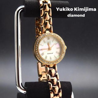 ユキコキミジマ(YUKIKO KIMIJIMA)のYukiko Kimijima ジュエリーウォッチ ダイア 0.23ct シェル(腕時計)