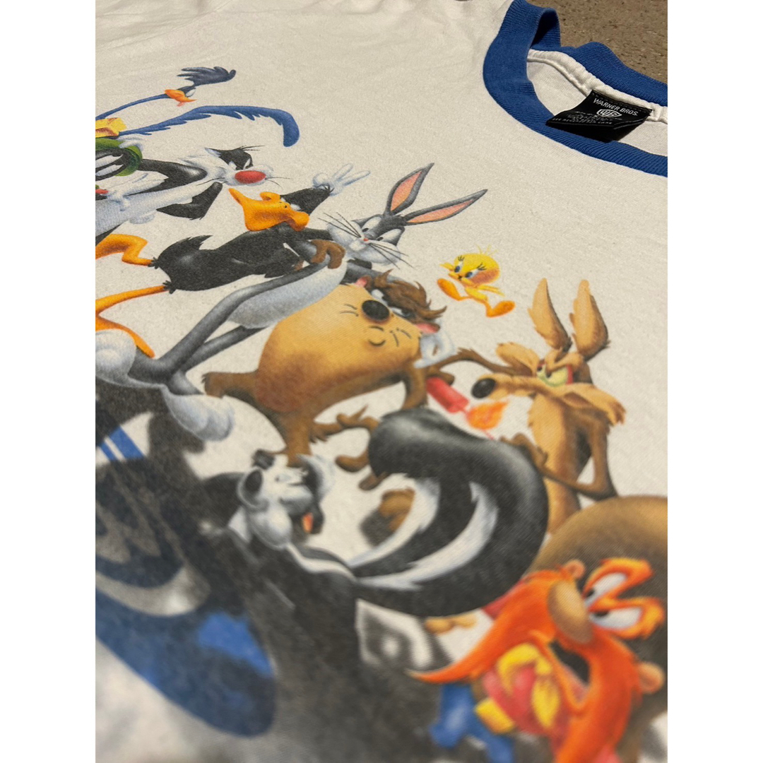 90s USA製 ワーナーブラザーズ　スタジオ　Looney TunesTシャツ メンズのトップス(Tシャツ/カットソー(半袖/袖なし))の商品写真