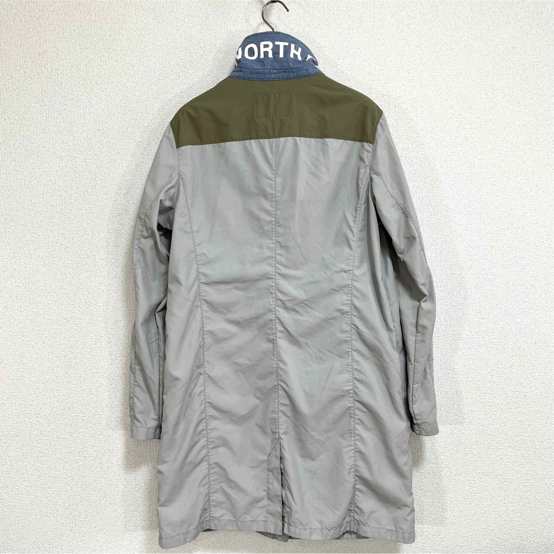 THE NORTH FACE(ザノースフェイス)の美品人気 THE NORTH FACE ロゴ マウンテンコート レディースXL レディースのジャケット/アウター(ロングコート)の商品写真