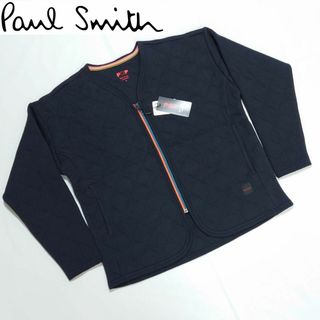 ポールスミス(Paul Smith)の【新品タグ付き】ポールスミス ストライプベスト M ネイビー(その他)