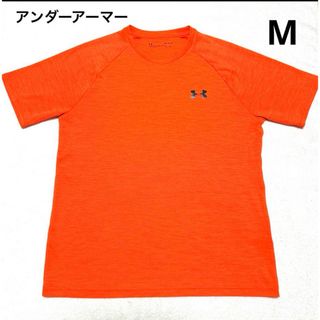 アンダーアーマー(UNDER ARMOUR)のアンダーアーマー　Tシャツ　M オレンジ(ウェア)