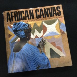 African Canvas アフリカン　アート　デザイン　ペイント　インテリア(洋書)