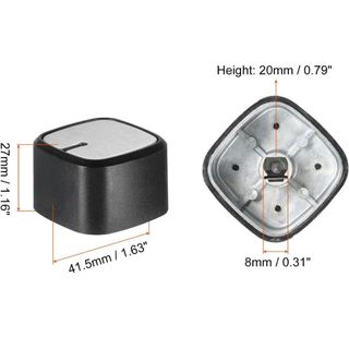 ✨未使用✨ uxcell ストーブノブの交換 オーブンレンジ用(電子レンジ)